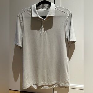 Lululemon Men’s Medium Dri-Fit White Polo
